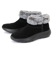 SKECHERS スケッチャーズ オンザゴー アンコール スノーキャップド 144848 BKGY CHOC