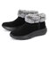 SKECHERS スケッチャーズ オンザゴー アンコール スノーキャップド 144848 BKGY CHOC
