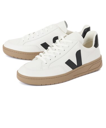 VEJA ヴェジャ V-12 LEATHER VJXD023640 ホワイト/ブラック/デューン