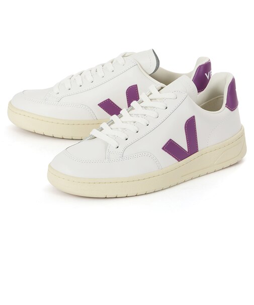 VEJA ヴェジャ V-12 LEATHER VJXD023678 ホワイト/コスモス