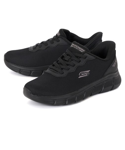 SKECHERS スケッチャーズ SLIP-INS スリップインズ ボブス B フレックス フレックス ルーシー 117324 QUAL DKNV BBK