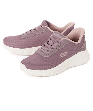 SKECHERS スケッチャーズ SLIP-INS スリップインズ ボブス B フレックス フレックス ルーシー 117324 QUAL DKNV BBK