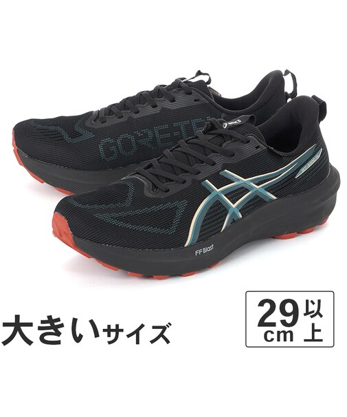 大きいサイズ【29cm 30cm 31cm 32cm】ASICS アシックス GT-1000 14 GTX 1011C078-003 ブラック/アプリコットクラッシュ