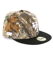 【海外限定 日本未発売】ドジャース キャップ 帽子 NEW ERA ニューエラ 59FIFTY Los Angeles Dodgers UPSIDE DOWN リアルツリーカモ/ブラック