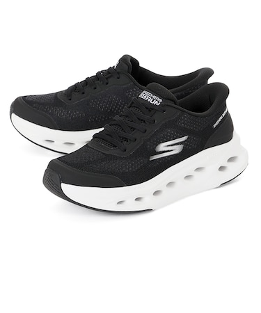 SKECHERS スケッチャーズ SLIP-INS スリップインズ マックスクッショニング グライドステップ ハートフォード 129403 BKW ブラック/ホワイト