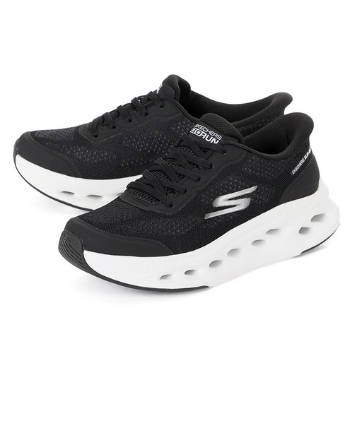 SKECHERS スケッチャーズ SLIP-INS スリップインズ マックスクッショニング グライドステップ ハートフォード 129403 BKW ブラック/ホワイト