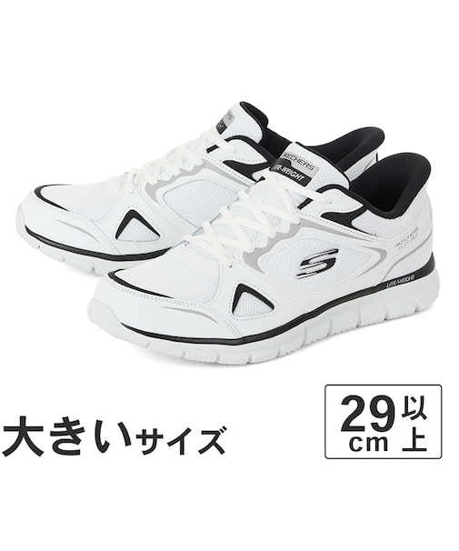 大きいサイズ【29cm 30cm 31cm】SKECHERS スケッチャーズ SLIP-INS スリップインズ トラック エズラル 233039 BBK RDBK WBK
