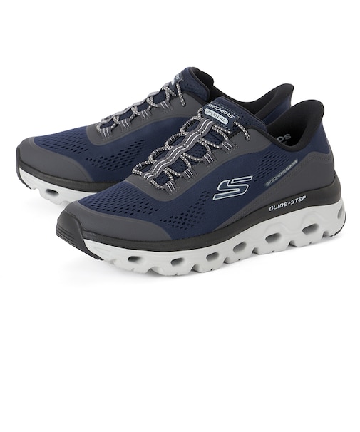 SKECHERS スケッチャーズ SLIP-INS スリップインズ グライドステップ ソール グローバー ピーク 237812 BBK NVY