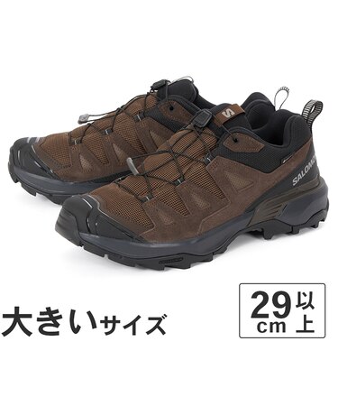 大きいサイズ【29cm 30cm】SALOMON サロモン X ULTRA 360 LEATHER GORE-TEX エックス ウルトラ 360 レザー ゴアテックス L47571200 ダークアース/デリシオーソ