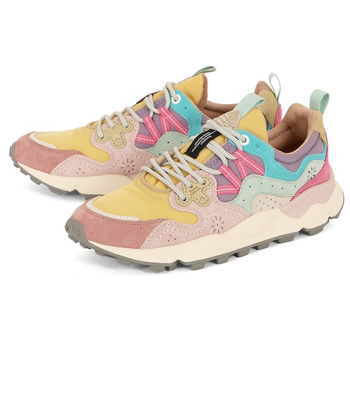 Flower Mountain フラワーマウンテン YAMANO3 ヤマノスリー FM63763 ピンク/ゴールデンオーカー