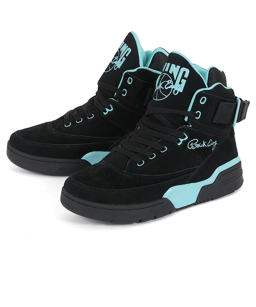 EWING ATHLETICS ユーイング アスレチックス EWING 33 HI 1BM02607-017 ブラック/アクアスプラッシュ