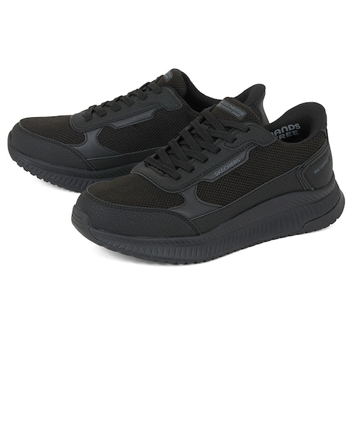 SKECHERS スケッチャーズ SLIP-INS BOBS SQUAD 4 CRUCIAL STEP スリップインズ ボブス スクワッド 4 クルーシャル ステップ 118416 BBK ブラック