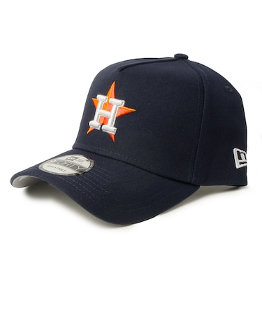 【海外限定 日本未発売】ヒューストン・アストロズ キャップ 帽子 NEW ERA ニューエラ 9FORTY A-Frame ネイビー