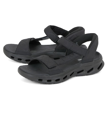 SKECHERS スケッチャーズ SLIP-INS スリップインズ ゴーウォーク グライドステップ 2.0 サンダル ジェイダ 141276-BBK ブラック