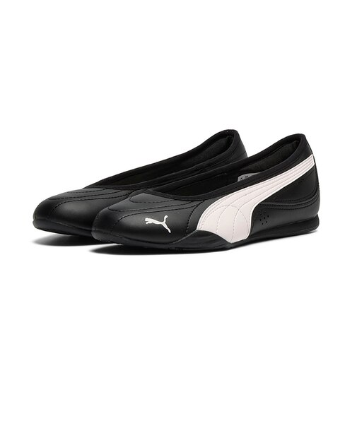PUMA プーマ CATCH SOLEIL BALLERINA キャッチ ソレイユ バレリーナ 404642-03 ブラック/ジャスミンフラワー