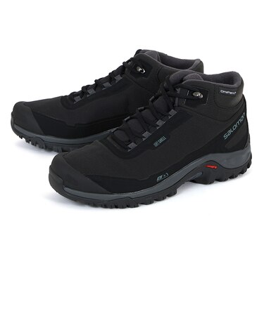 SALOMON サロモン SHELTER CS WP シェルター CS ウォータープルーフ L41110400 ブラック/エボニー