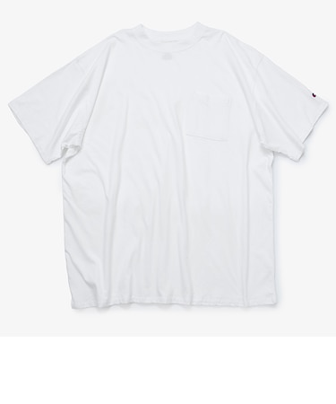 大きいサイズ【2XL～6XL】Champion チャンピオン メンズ Ｔシャツ ポケット 半袖 無地 クルーネック Short Sleeve Pocket Tee CH310