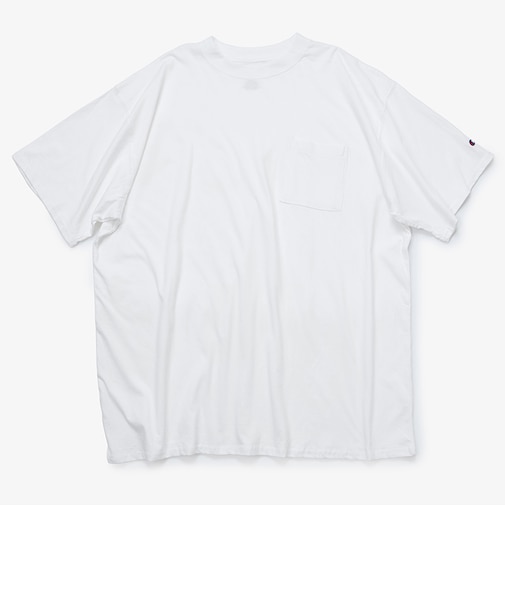 大きいサイズ【2XL～6XL】Champion チャンピオン メンズ Ｔシャツ ポケット 半袖 無地 クルーネック Short Sleeve Pocket Tee CH310