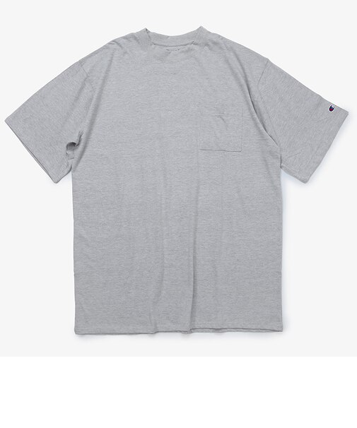 大きいサイズ【XL～3XL】Champion チャンピオン メンズ Ｔシャツ トールサイズ ポケット 半袖 無地 クルーネック Short Sleeve Pocket Tee CH310