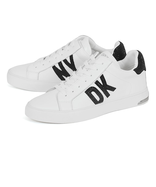 DKNY ダナキャランニューヨーク ABENI RHINESTONE LOG K1426611 ホワイト/ブラック