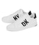 DKNY ダナキャランニューヨーク ABENI RHINESTONE LOG K1426611 ホワイト/ブラック