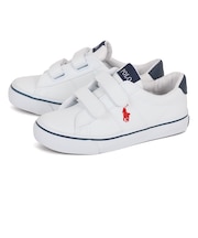 【13cm～18cm】POLO RALPH LAUREN ポロラルフローレン SAYER EZ セイヤー EZ RF103551 ホワイト/ネイビー/レッド