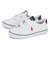 【13cm～18cm】POLO RALPH LAUREN ポロラルフローレン SAYER EZ セイヤー EZ RF103551 ホワイト/ネイビー/レッド