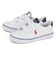 【13cm～18cm】POLO RALPH LAUREN ポロラルフローレン SAYER EZ セイヤー EZ RF103551 ホワイト/ネイビー/レッド