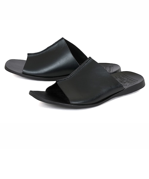 PADRONE THE STANDARD LINE／別注 THONG SANDAL ／ 指ぬきレザー