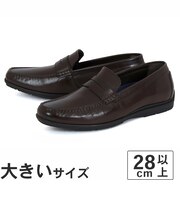 大きいサイズ【28cm】CHRISTIAN DAVIS クリスチャンデイビス メンズ レザーローファー CD-5002
