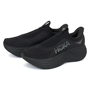 HOKA ホカ SKYWARD LACELESS スカイワード レースレス 1168876-BBLC ブラック/ブラック