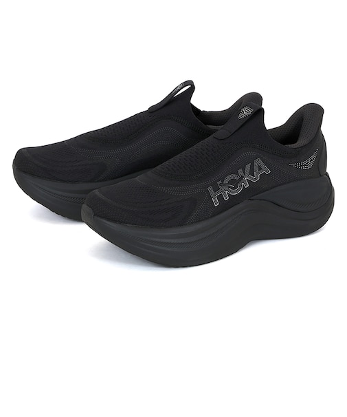 HOKA ホカ SKYWARD LACELESS スカイワード レースレス 1168876-BBLC ブラック/ブラック