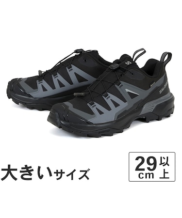 大きいサイズ【30cm 31cm】SALOMON サロモン X ULTRA 360 GORE-TEX エックス ウルトラ 360 ゴアテックス L47453200 ブラック/マグネット