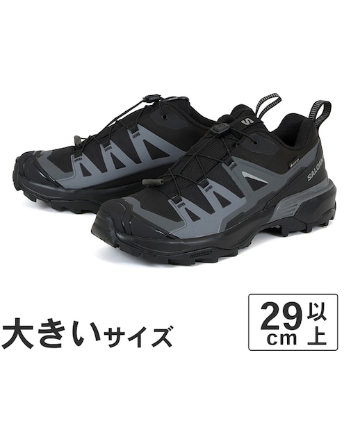 大きいサイズ【30cm 31cm】SALOMON サロモン X ULTRA 360 GORE-TEX エックス ウルトラ 360 ゴアテックス L47453200 ブラック/マグネット