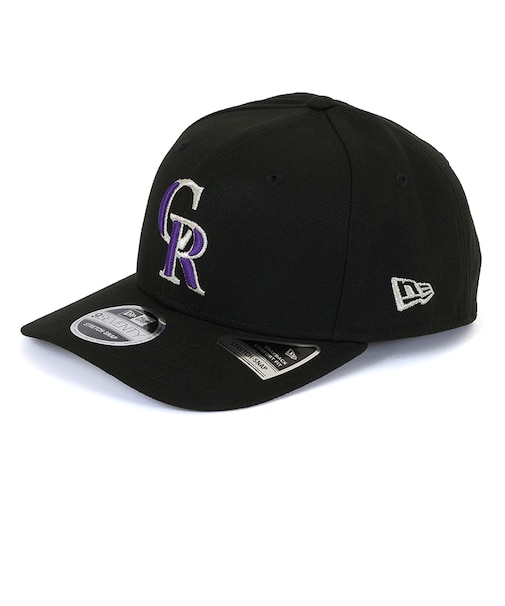 【海外限定 日本未発売】NEW ERA ニューエラ コロラド・ロッキーズ キャップ 帽子 9SEVENTY Colorado Rockies ブラック