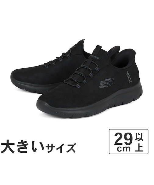大きいサイズ【29cm 30cm】SKECHERS スケッチャーズ SLIP-INS スリップインズ サミッツ コルロ 232940-BBK ブラック