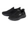 SKECHERS スケッチャーズ SLIP-INS スリップインズ ゴーウォーク フレックス グランド エントリー 124836-BKRG ブラック/ローズゴールド