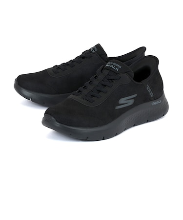 SKECHERS スケッチャーズ SLIP-INS GO WALK FLEX SMOOTH MOTION スリップインズ ゴーウォーク フレックス スムース モーション 216326-BBK ブラック