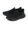 SKECHERS スケッチャーズ SLIP-INS BOBS SQUAD CHAOS SMOOTH STROL スリップインズ ボブス スクワッド カオス スムース ストロール 118038-BBK ブラック