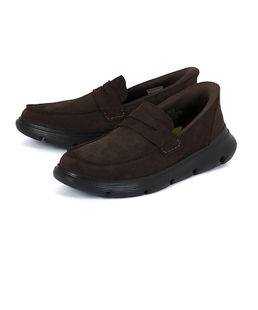 SKECHERS スケッチャーズ SLIP-INS GARZA DESMOND スリップインズ ガルザ デズモンド 206000-CHOCO チョコレート
