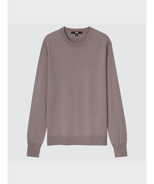 エクストラファインメリノクルーネックセーター（長袖）2021年モデル