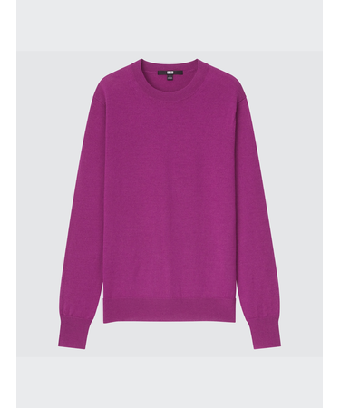 エクストラファインメリノクルーネックセーター（長袖）2021年モデル