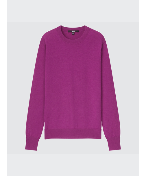 エクストラファインメリノクルーネックセーター（長袖）2021年モデル