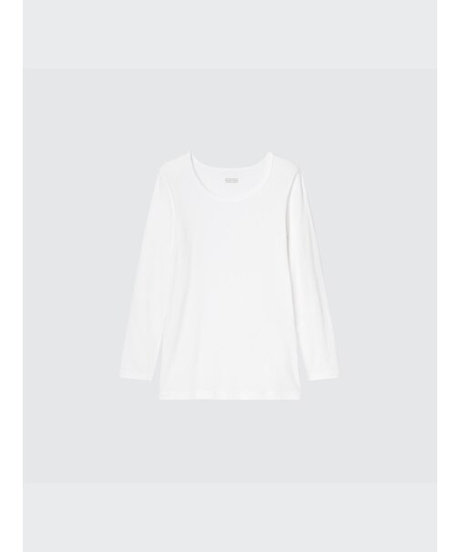 ヒートテックUネックT（9分袖）