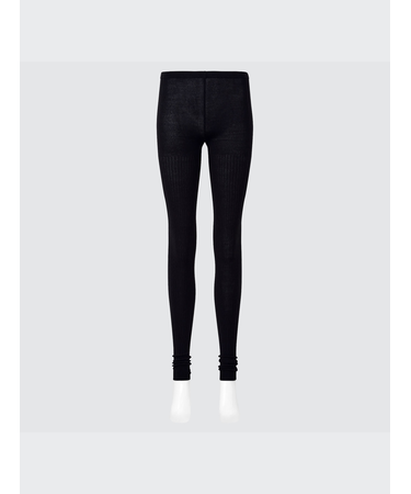 ヒートテックニットレギンス（リブ・14分丈）