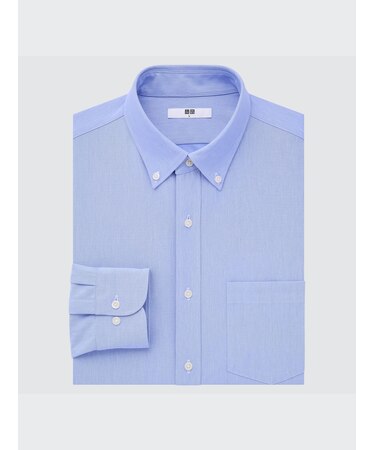 ファインクロス コンフォート シャツ（ボタンダウンカラー・長袖）