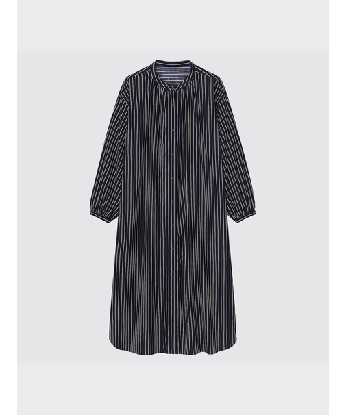 ソフトストレッチパジャマワンピース(長袖)