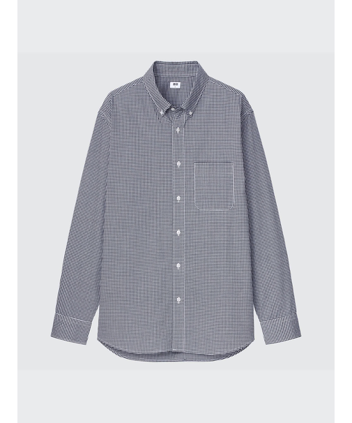 エクストラファインコットンブロードチェックシャツ（長袖）