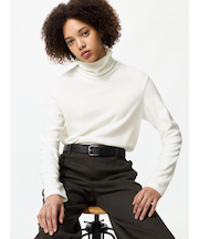 ヒートテックフリースタートルネックT