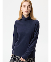 ヒートテックフリースタートルネックT